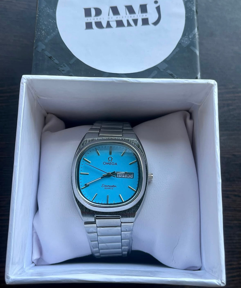 Male Omega baby blue