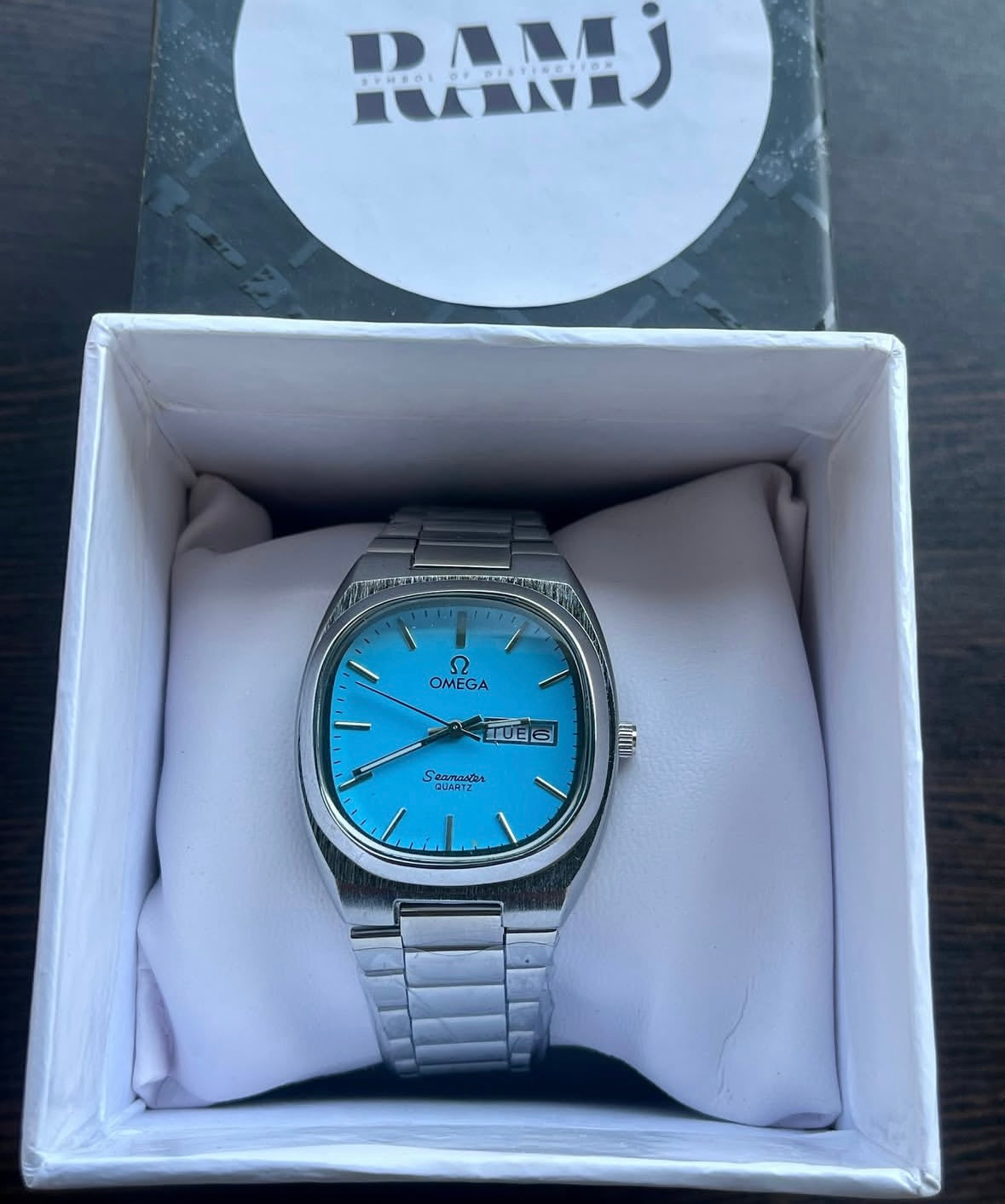 Male Omega baby blue