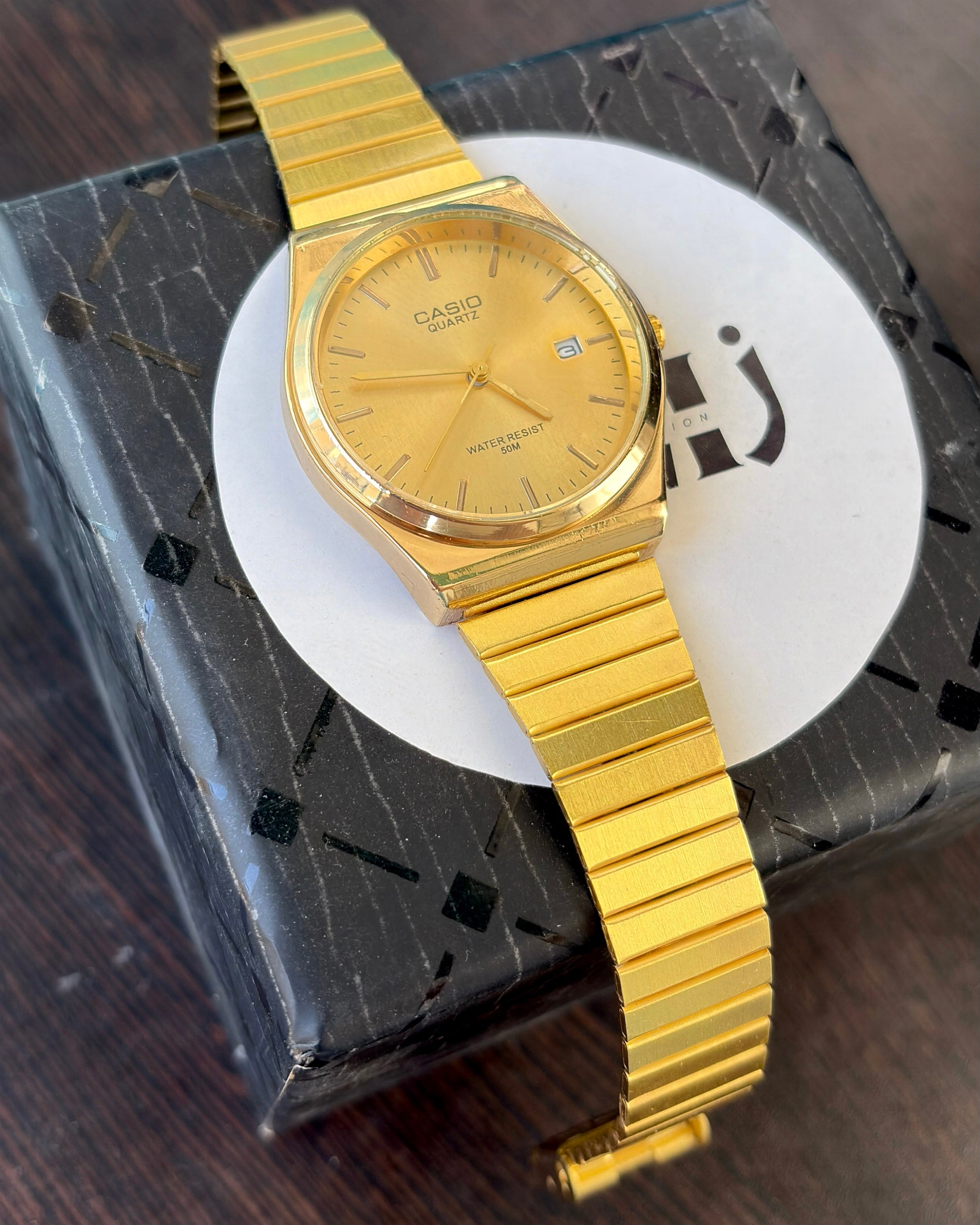 Men Gold casio