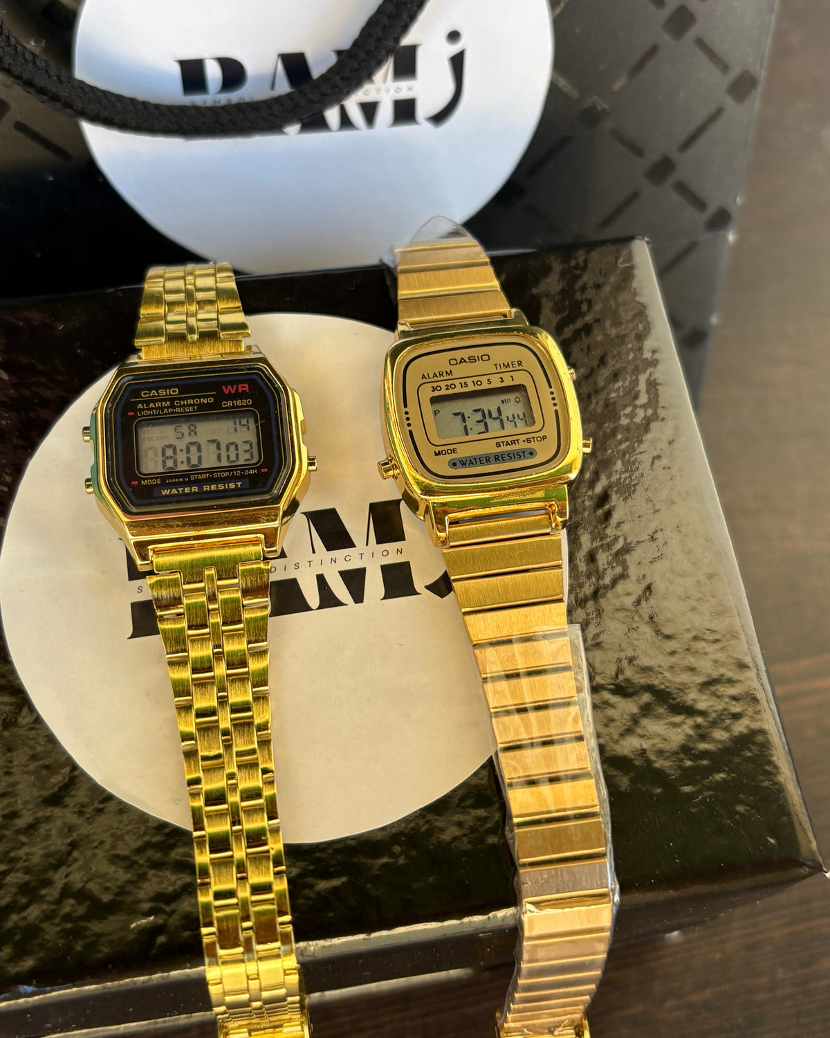Casio mini all gold