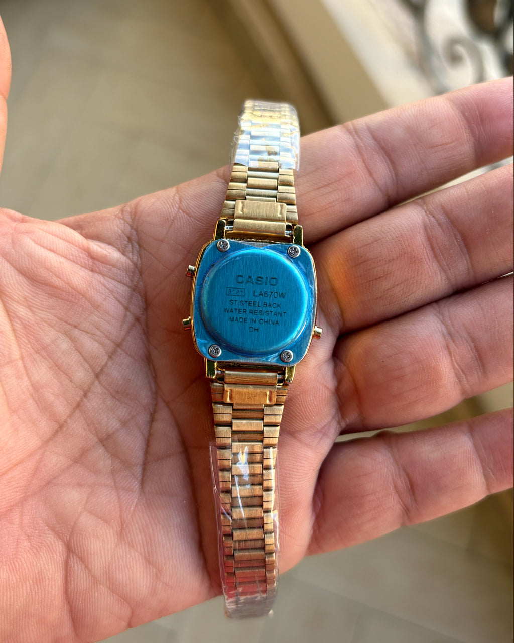 Casio mini all gold