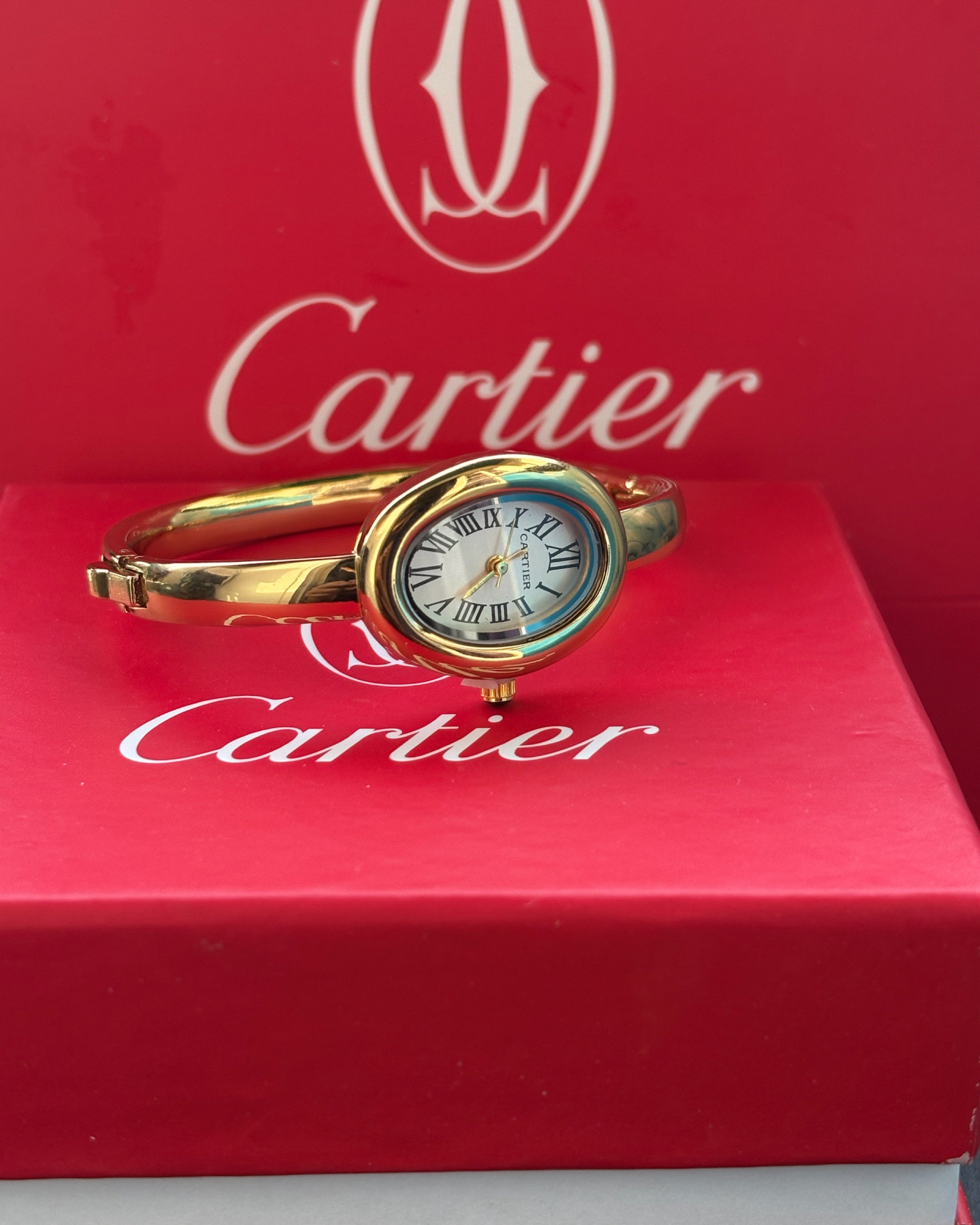 Cartier gold-hand (not blue)
