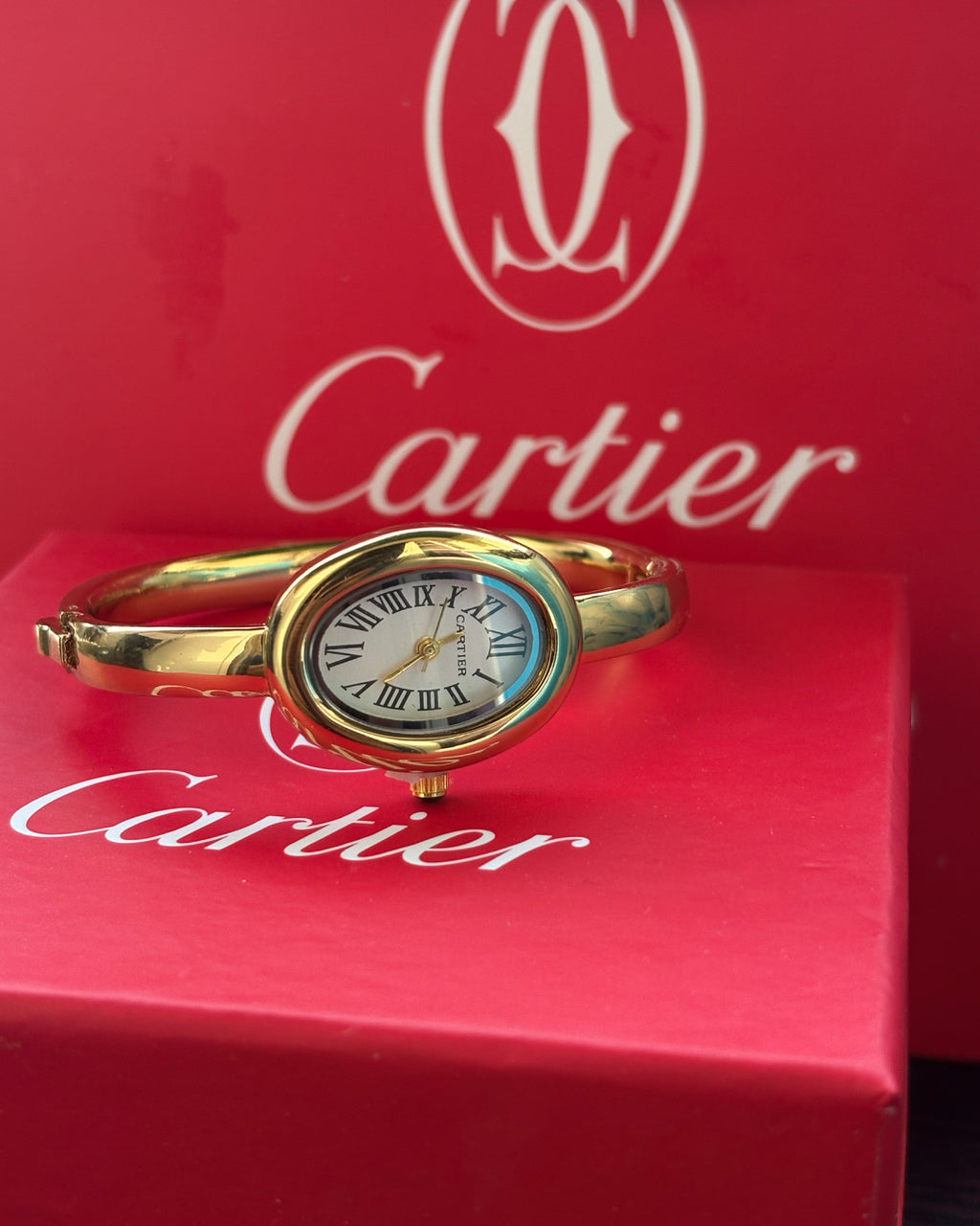 Cartier gold-hand (not blue)