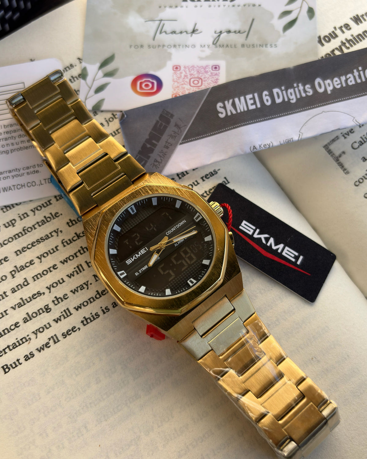 Skmei Gold AP