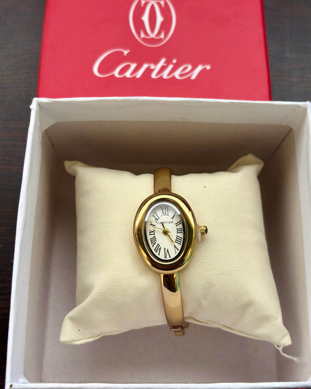 Cartier gold-hand (not blue)