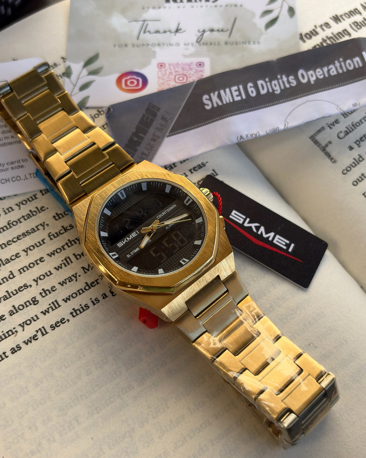Skmei Gold AP