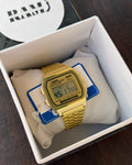 Gold casio digital unisex