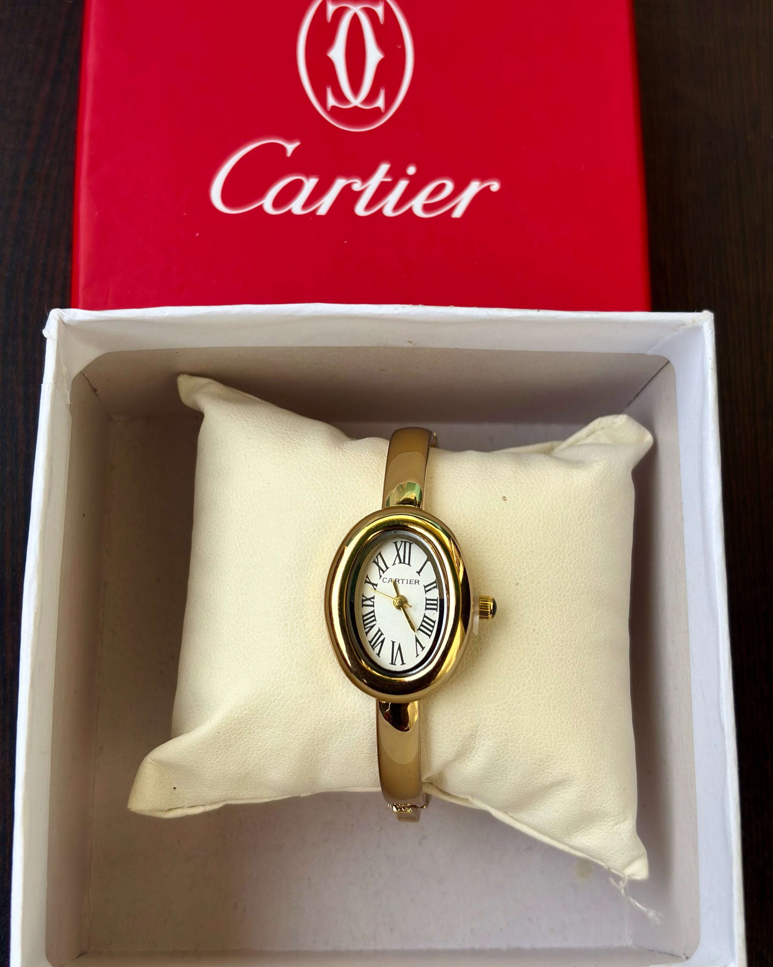 Cartier gold-hand (not blue)