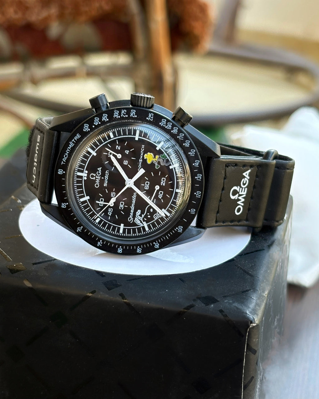 Omega black swatch
