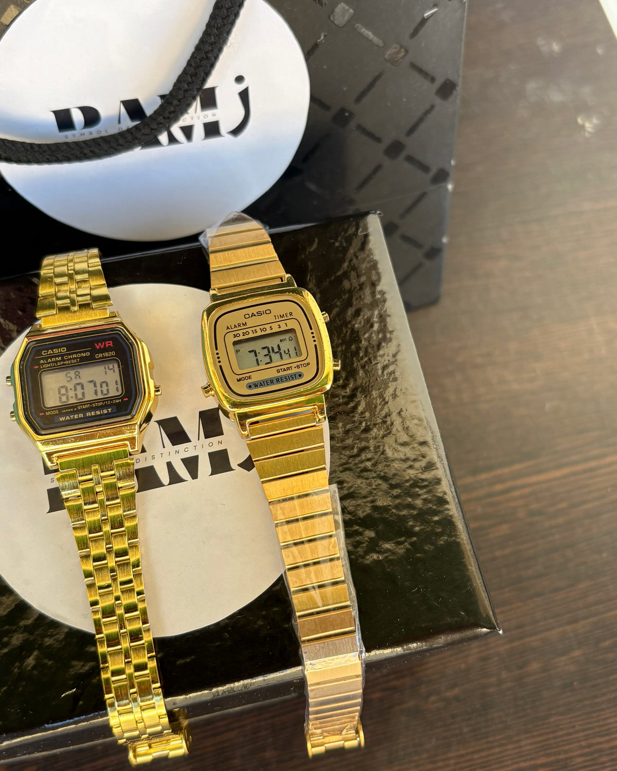 Casio mini all gold