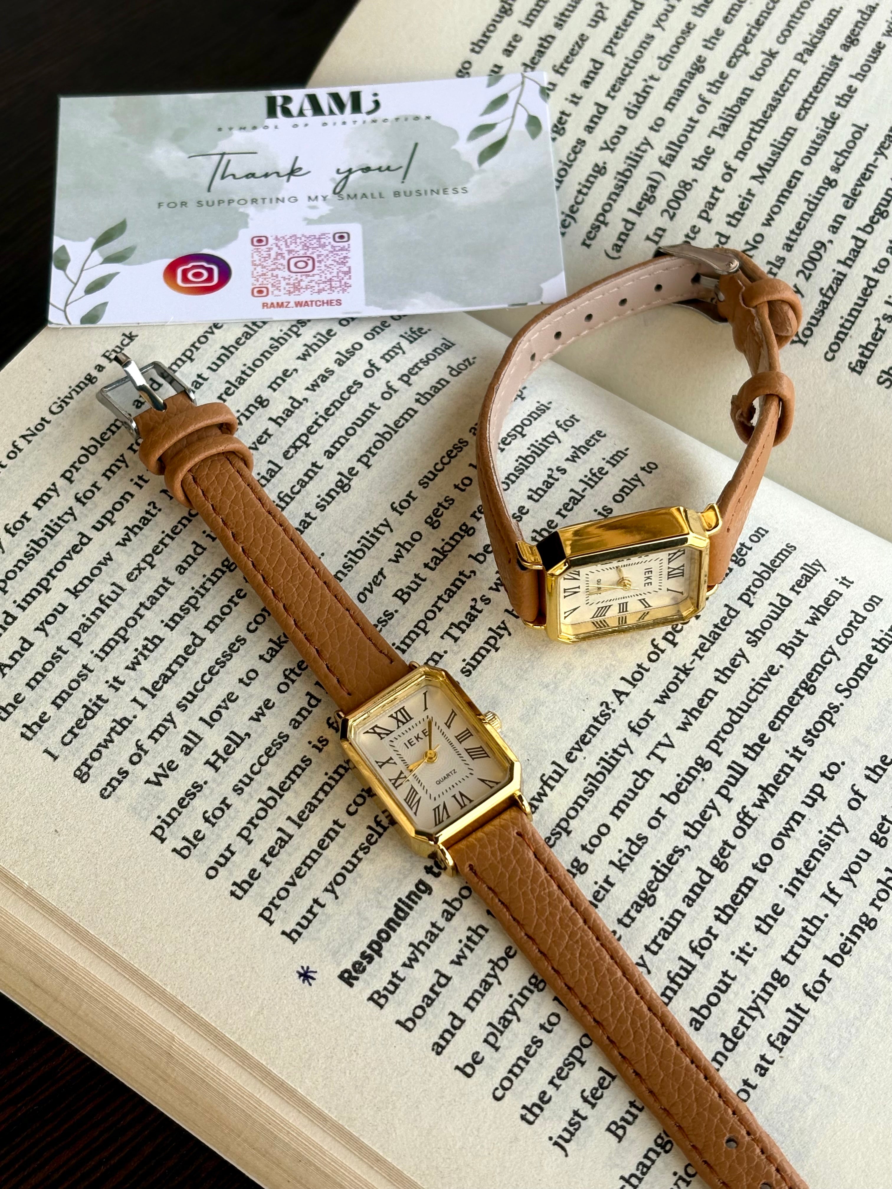 Female Light Brown Leather