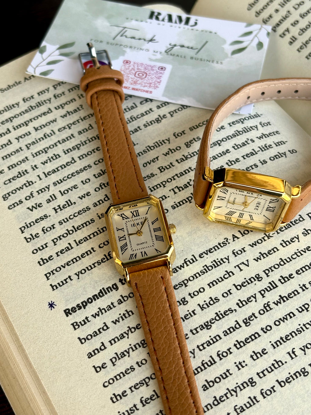 Female Light Brown Leather
