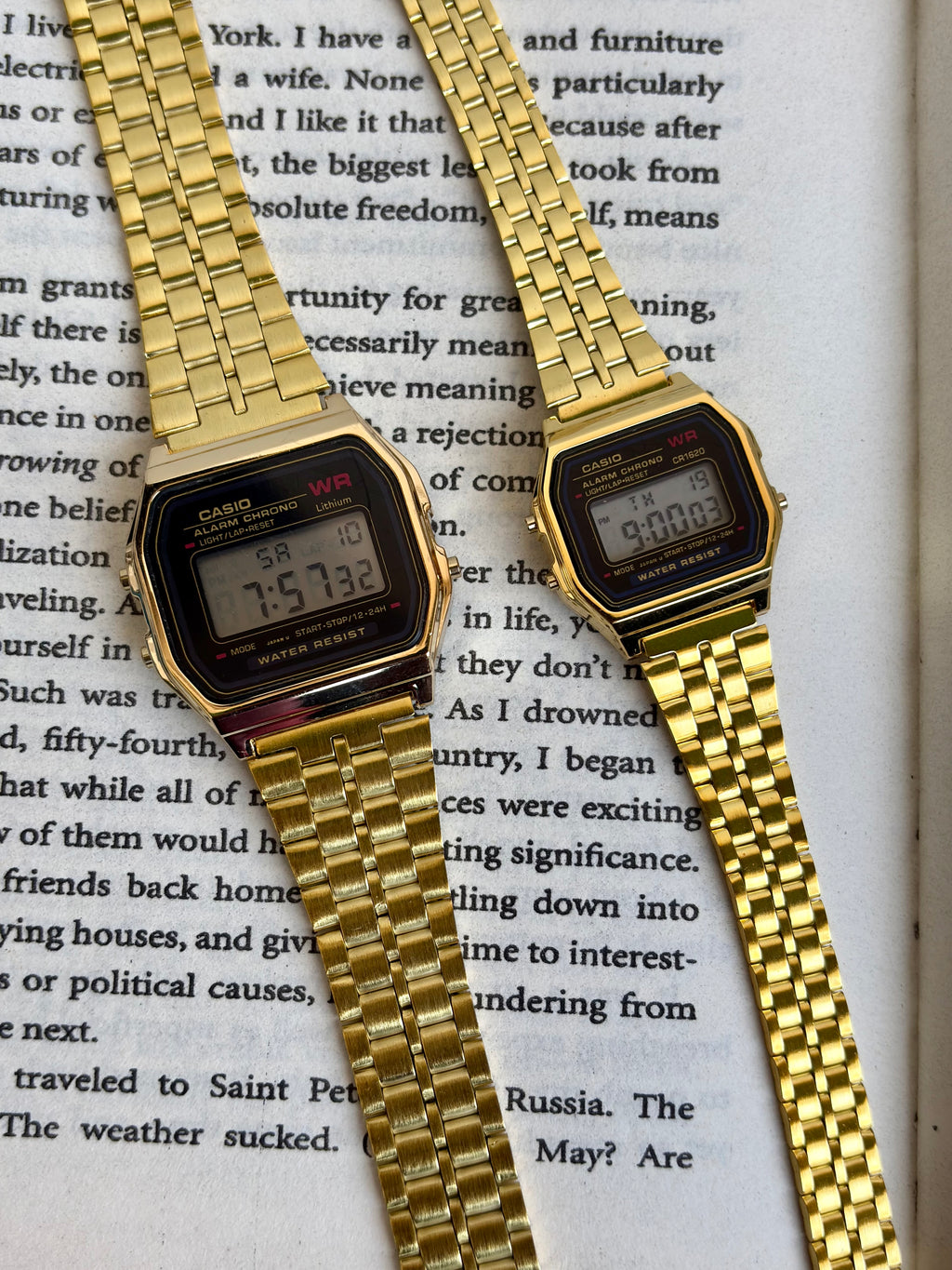 Casio mini gold
