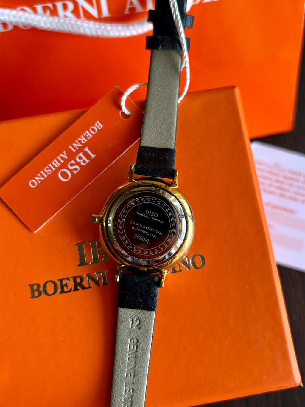 Ibso Noir Leather
