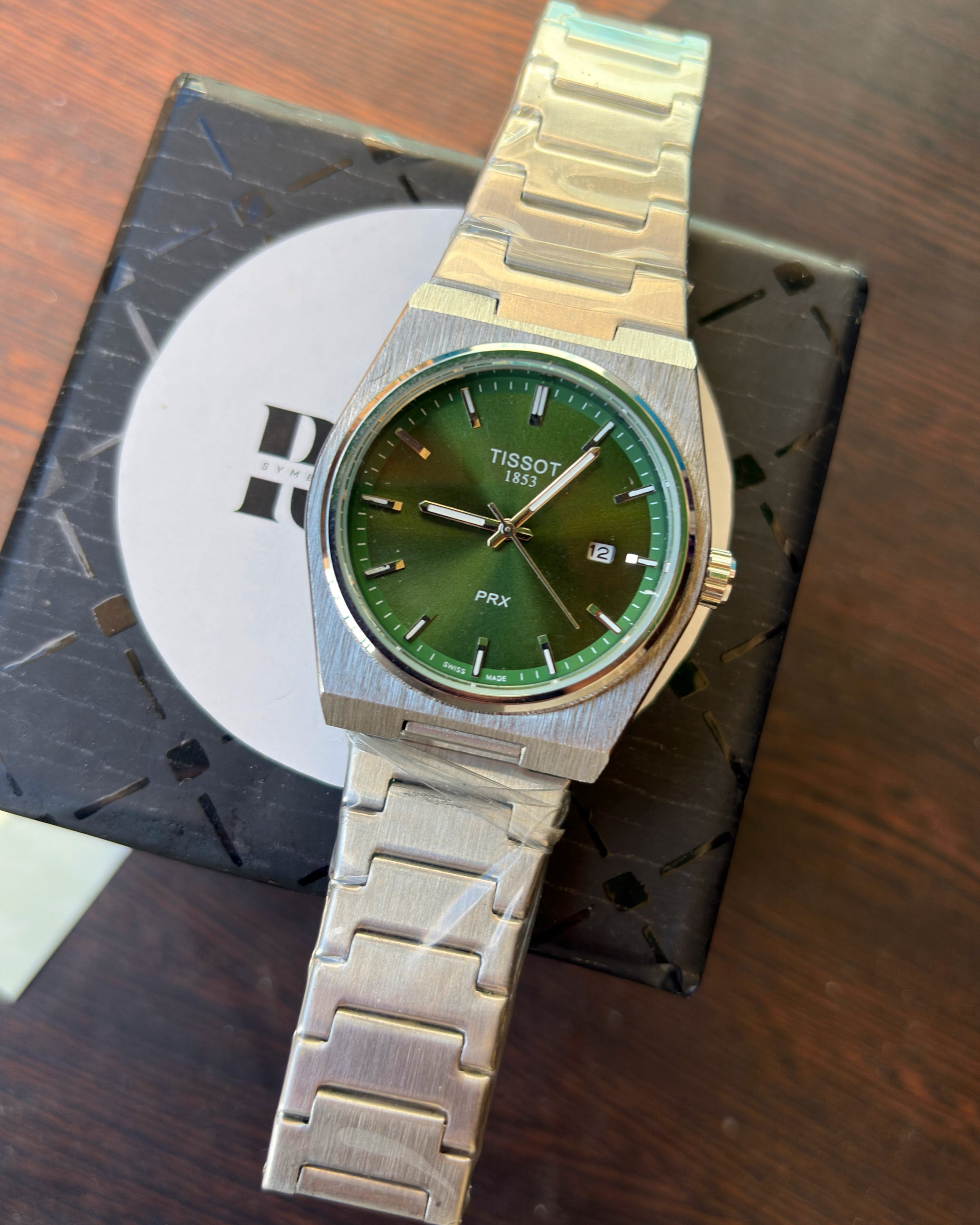 Tissot olive green