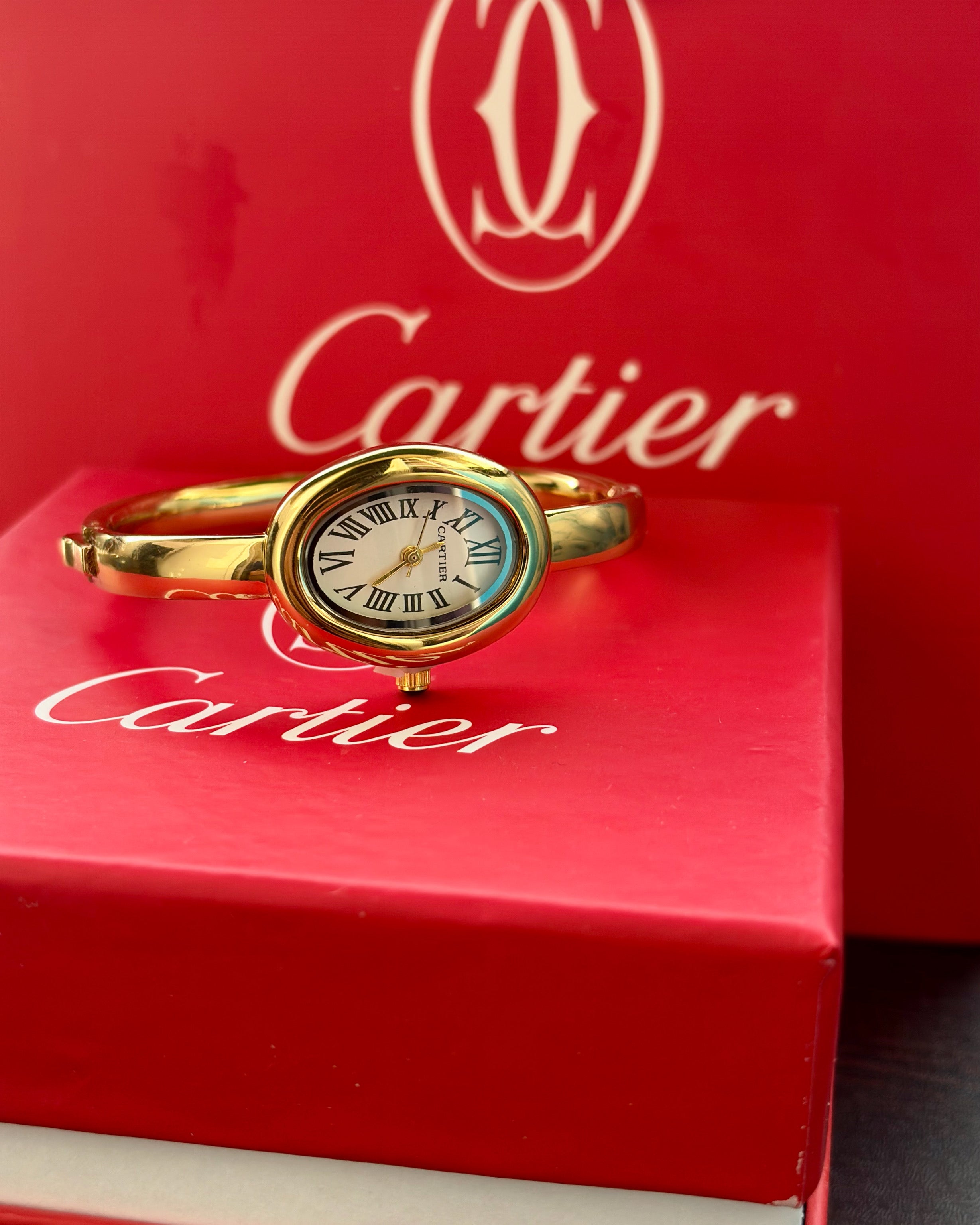 Cartier gold-hand (not blue)
