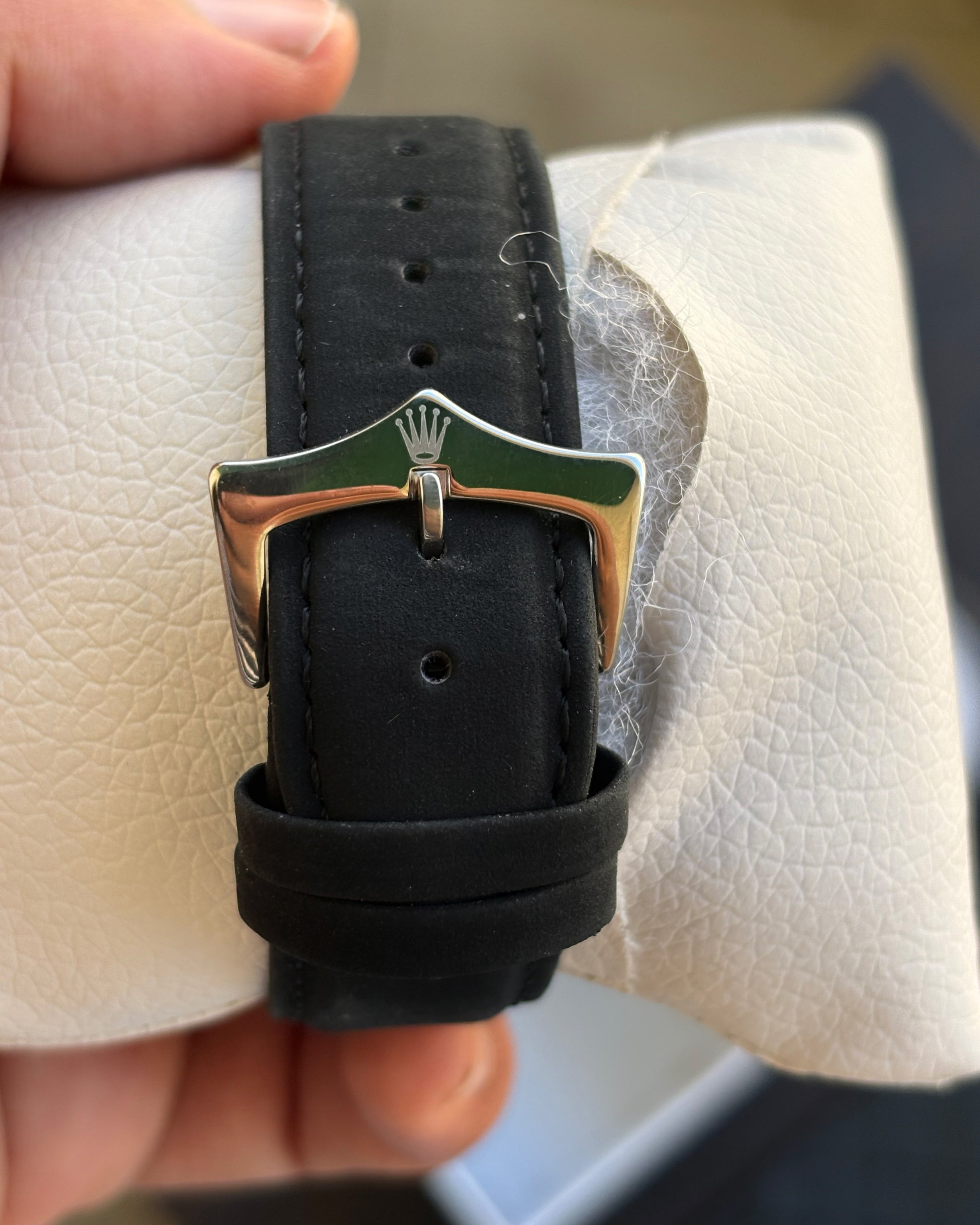 Rolex leather
