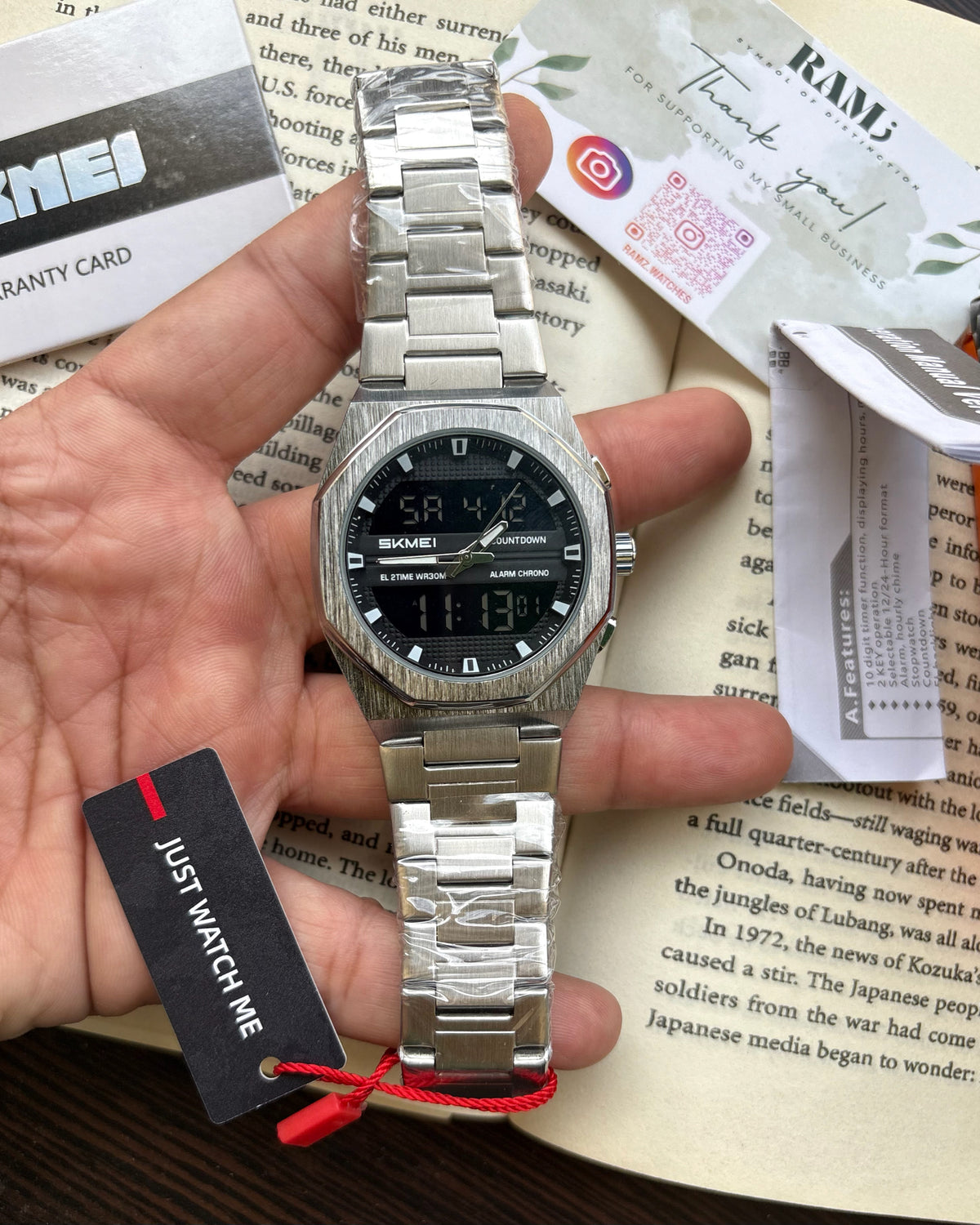 Skmei Silver AP original