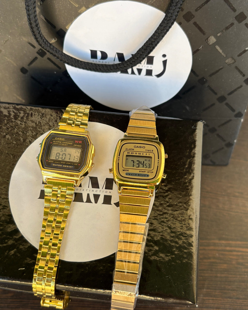 Casio mini all gold