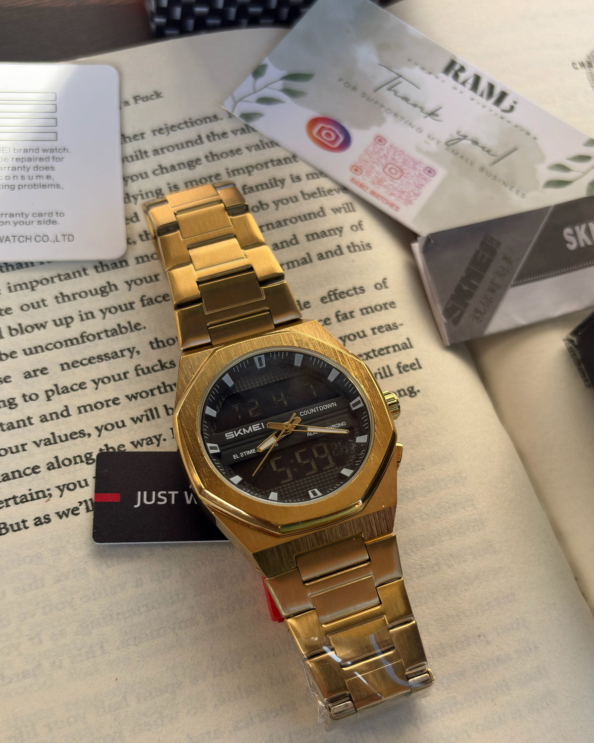 Skmei Gold AP