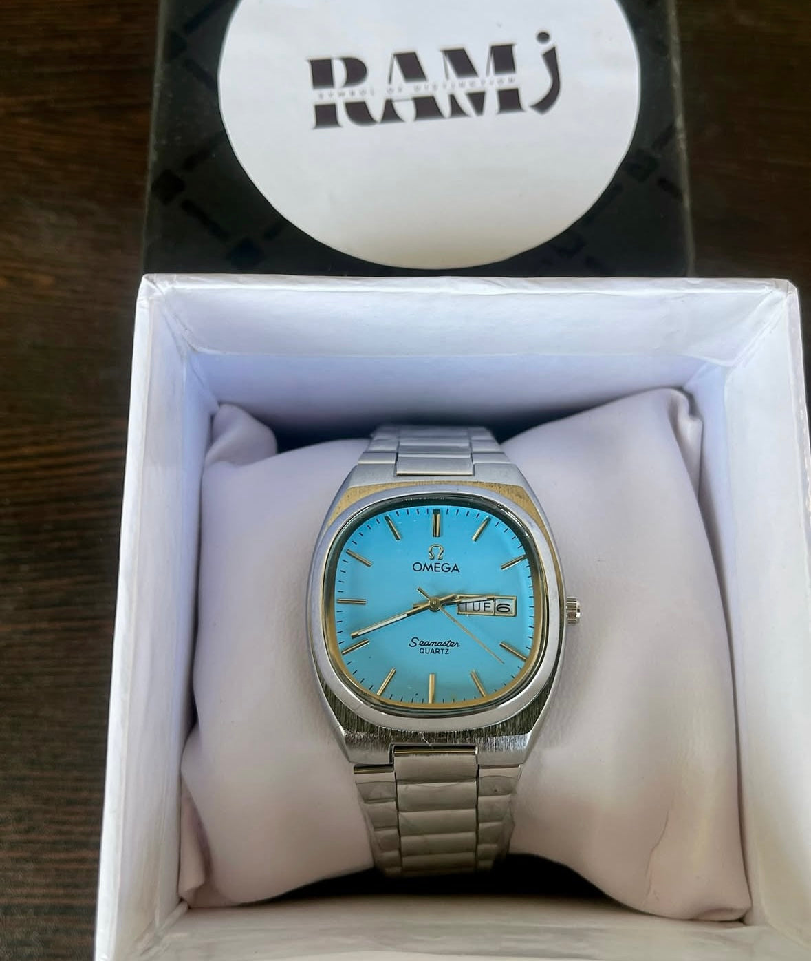 Male Omega baby blue