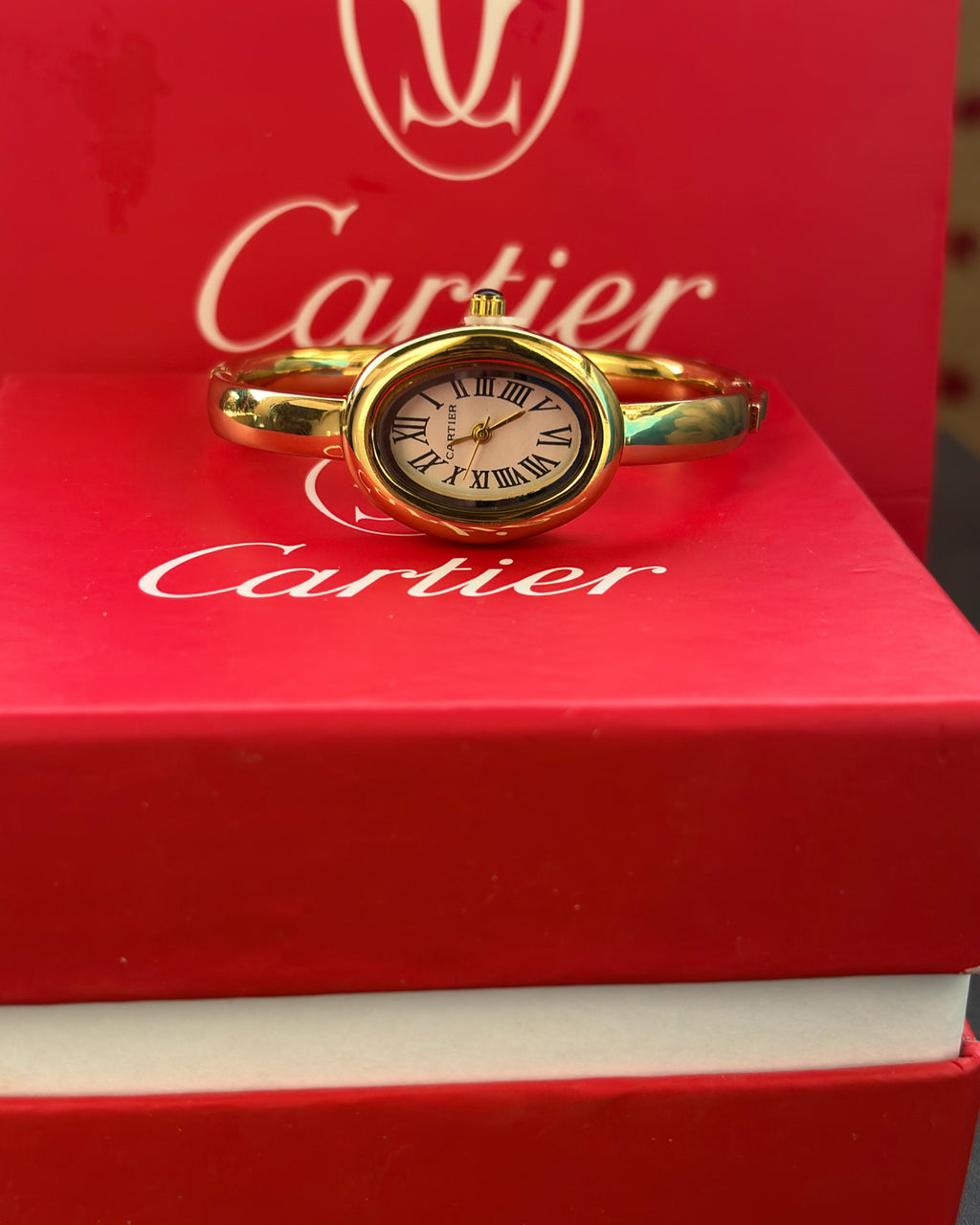 Cartier gold-hand (not blue)