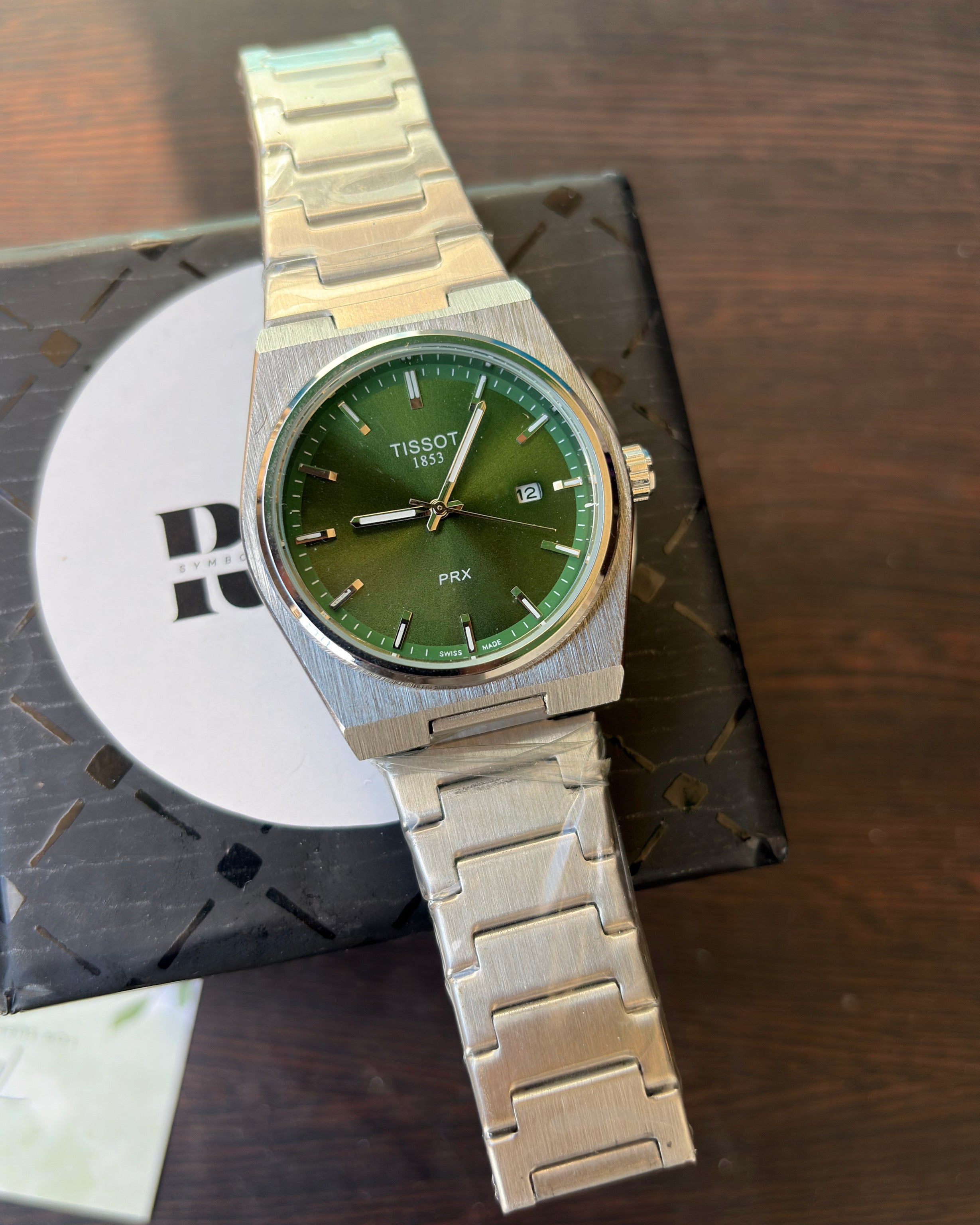 Tissot olive green