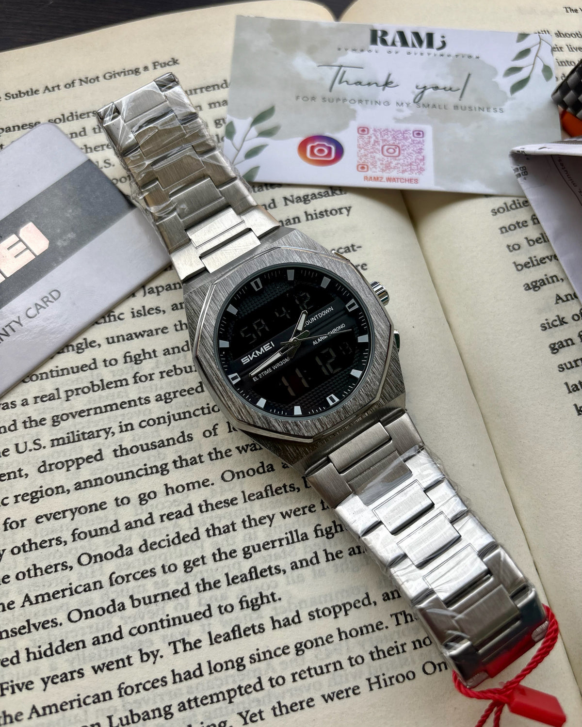 Skmei Silver AP original