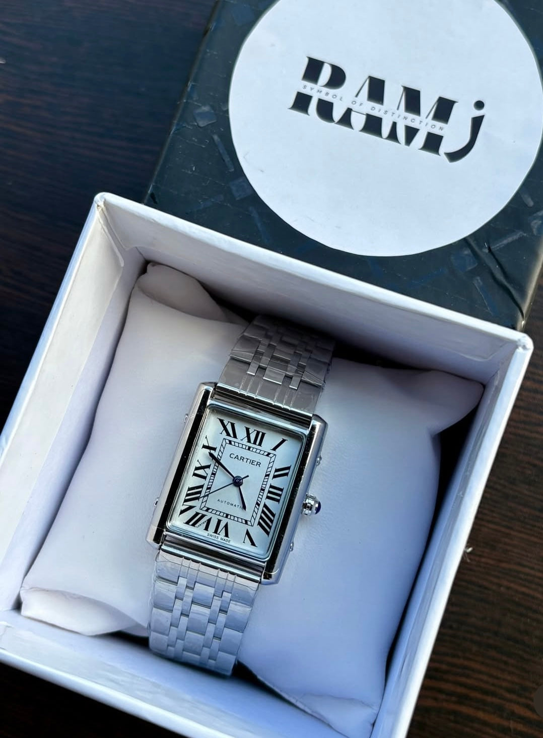 Cartier Tank Steel