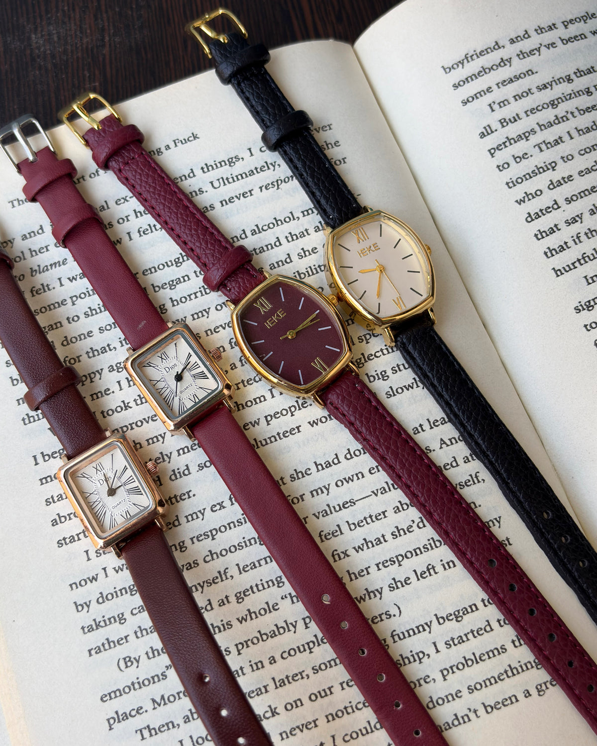 Crafted Leather watches