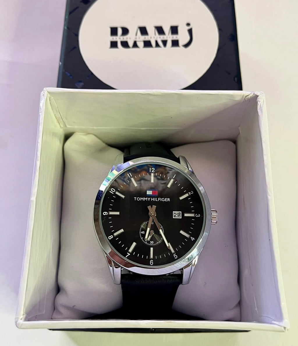 Tommy Hilfiger Leather watch