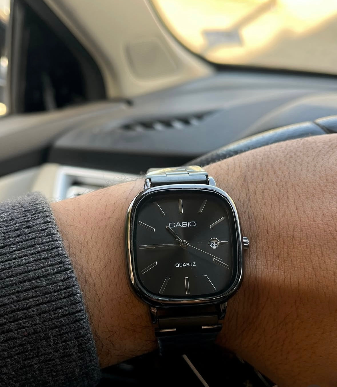 Old money casio Black