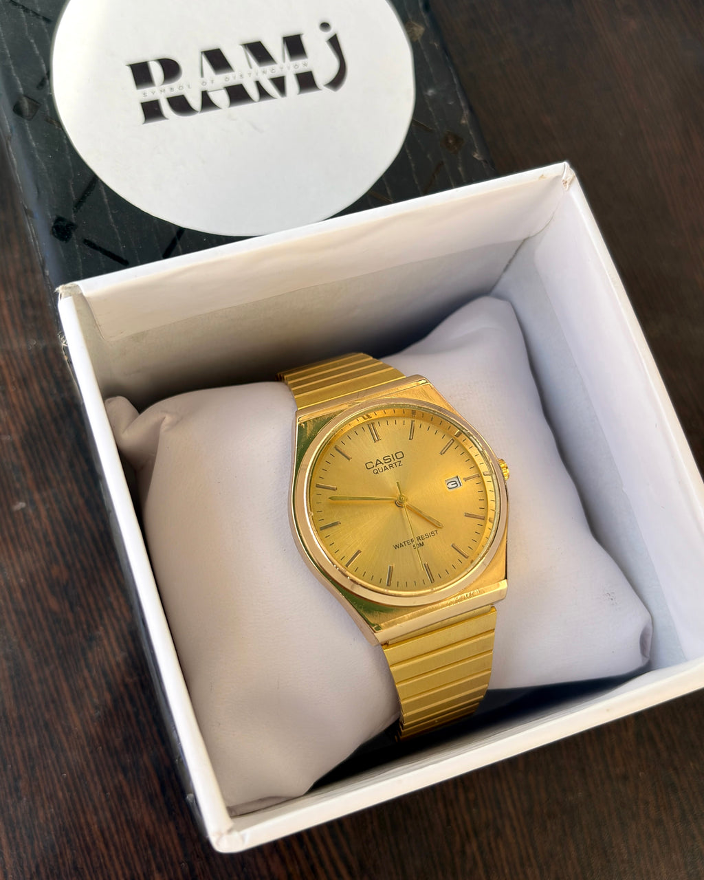 Men Gold casio