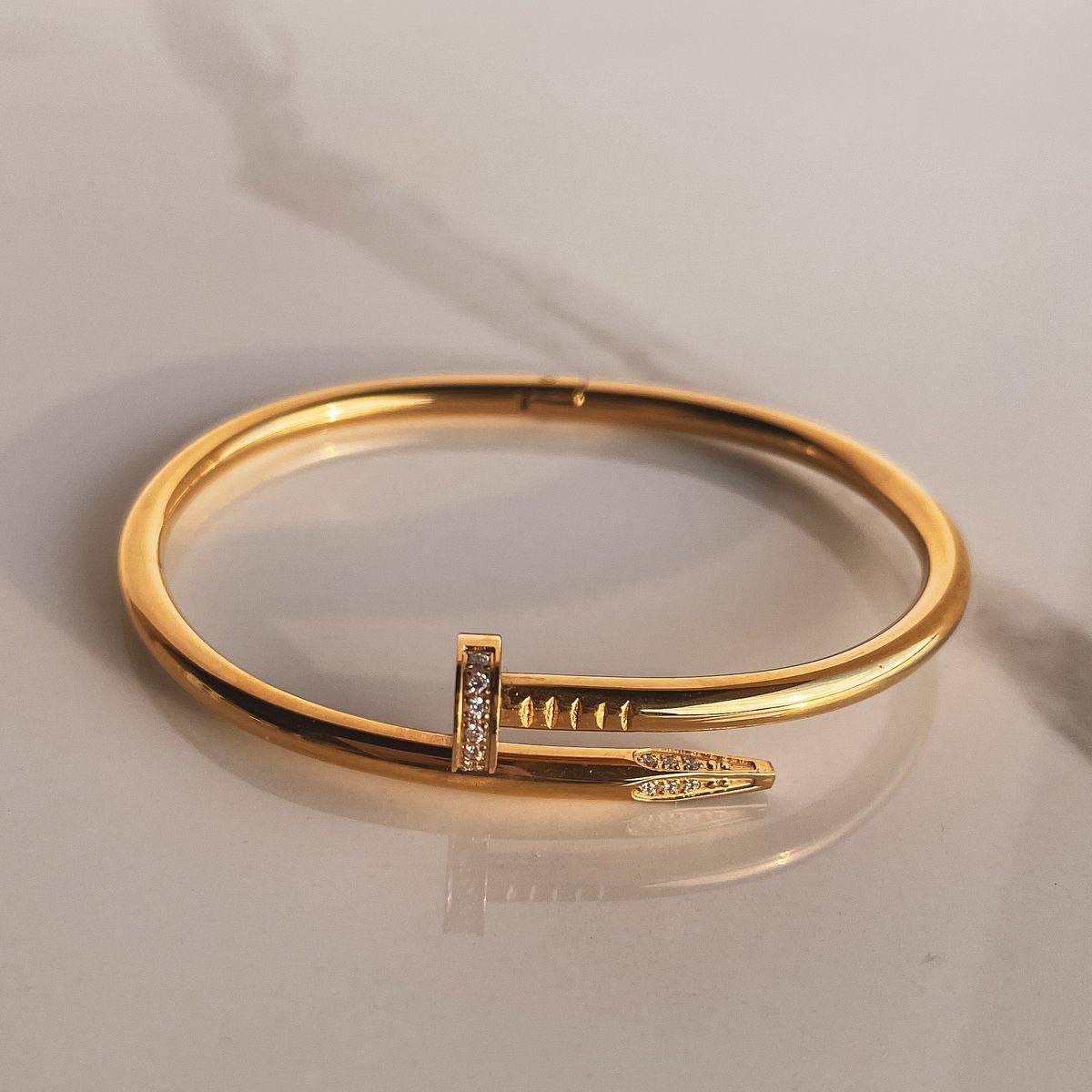 Nail bracelet