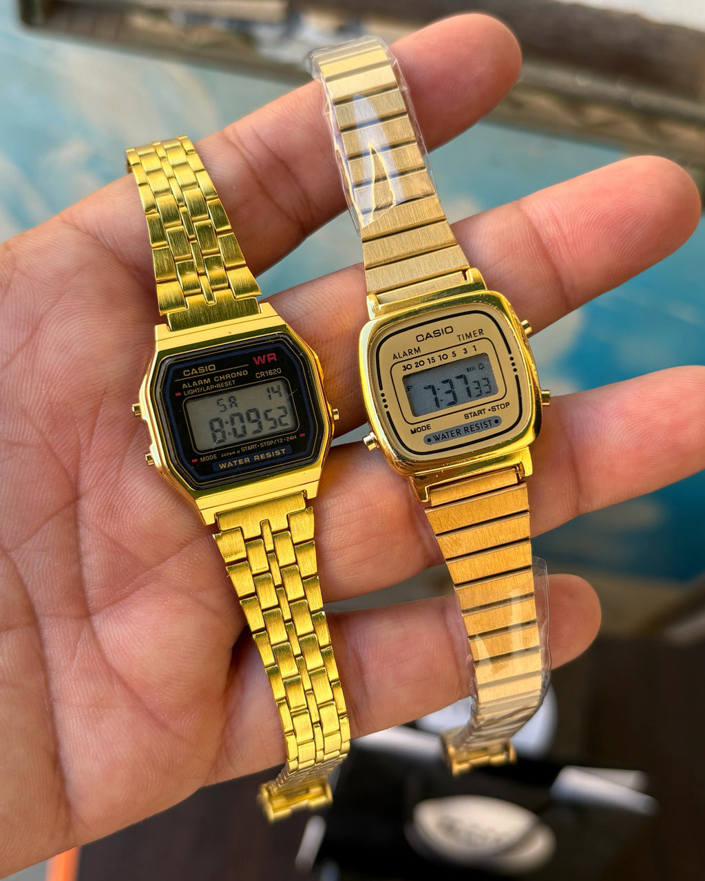 Casio mini all gold