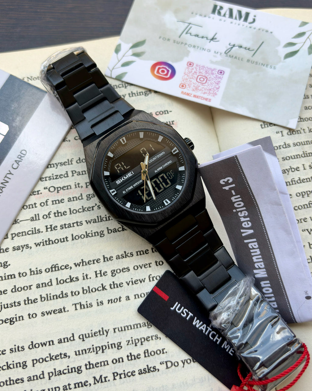 Skmei original Black AP