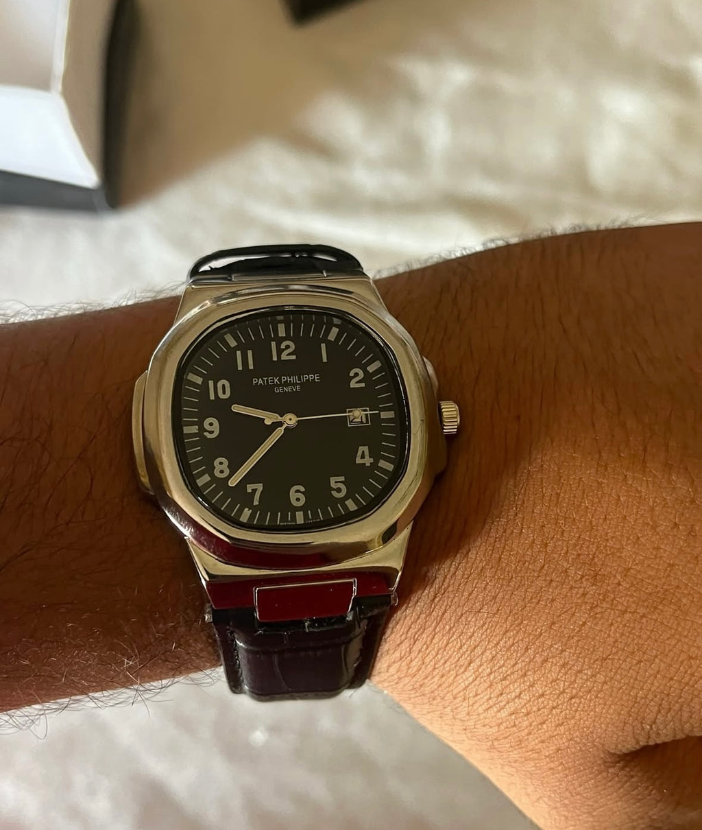 Patek Philipe leather