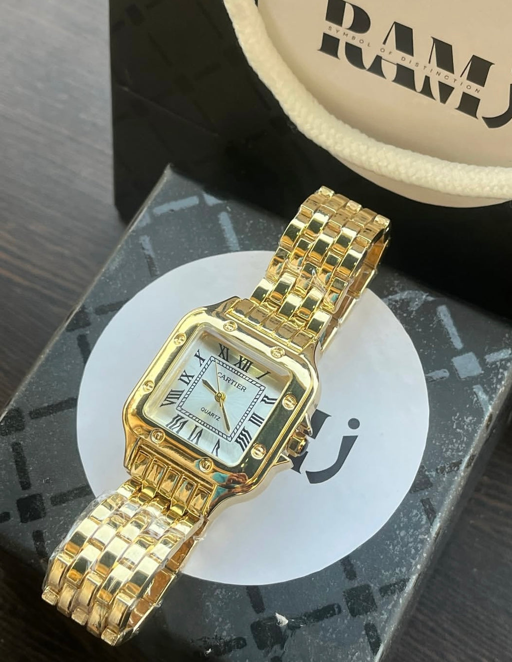 Female cartier gold
