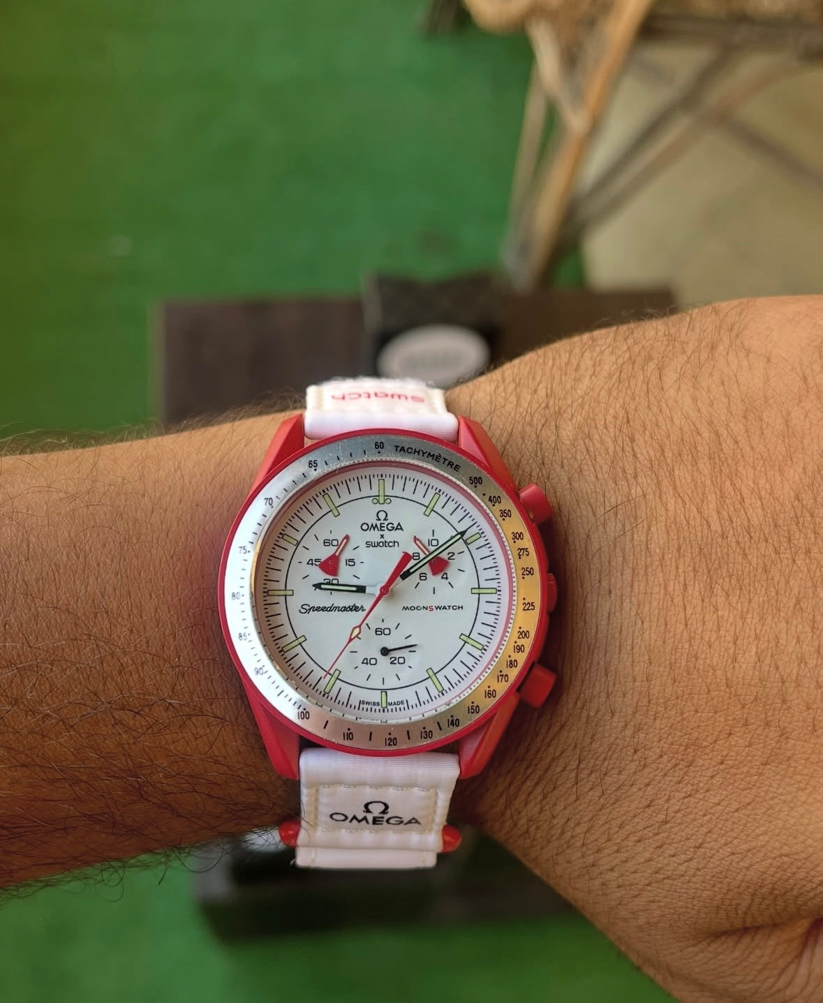 Omega Swatch Mirror Original