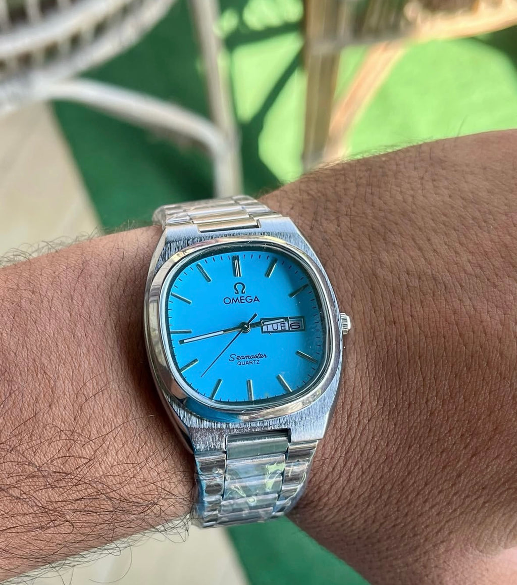 Male Omega baby blue