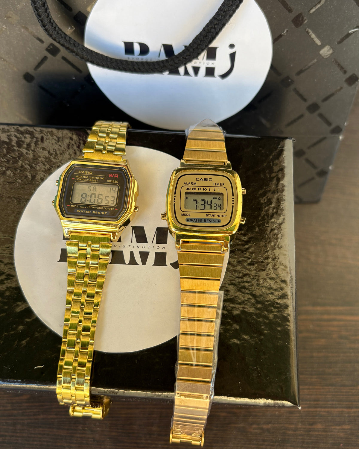 Casio mini all gold