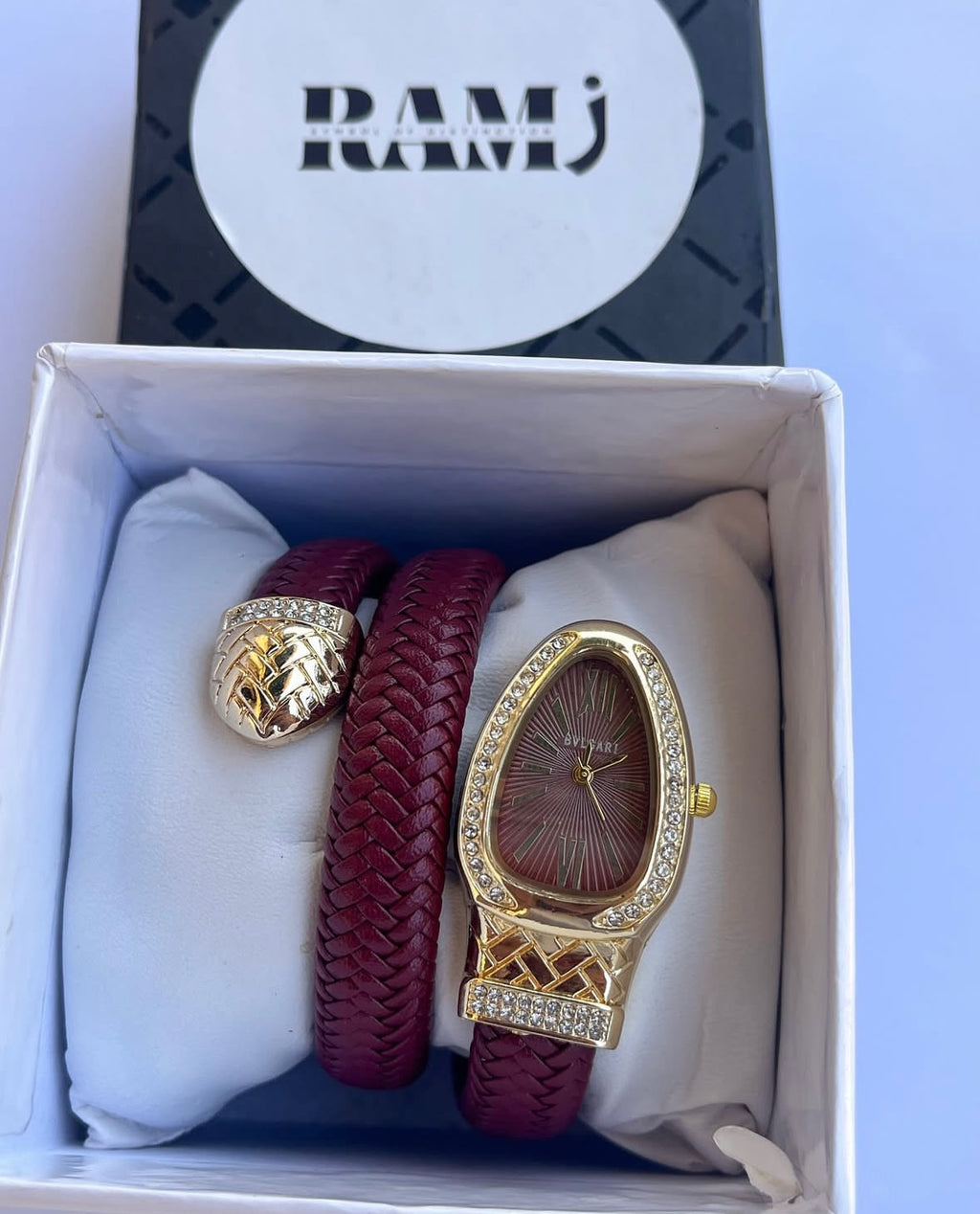 Burgandy Bvlgari