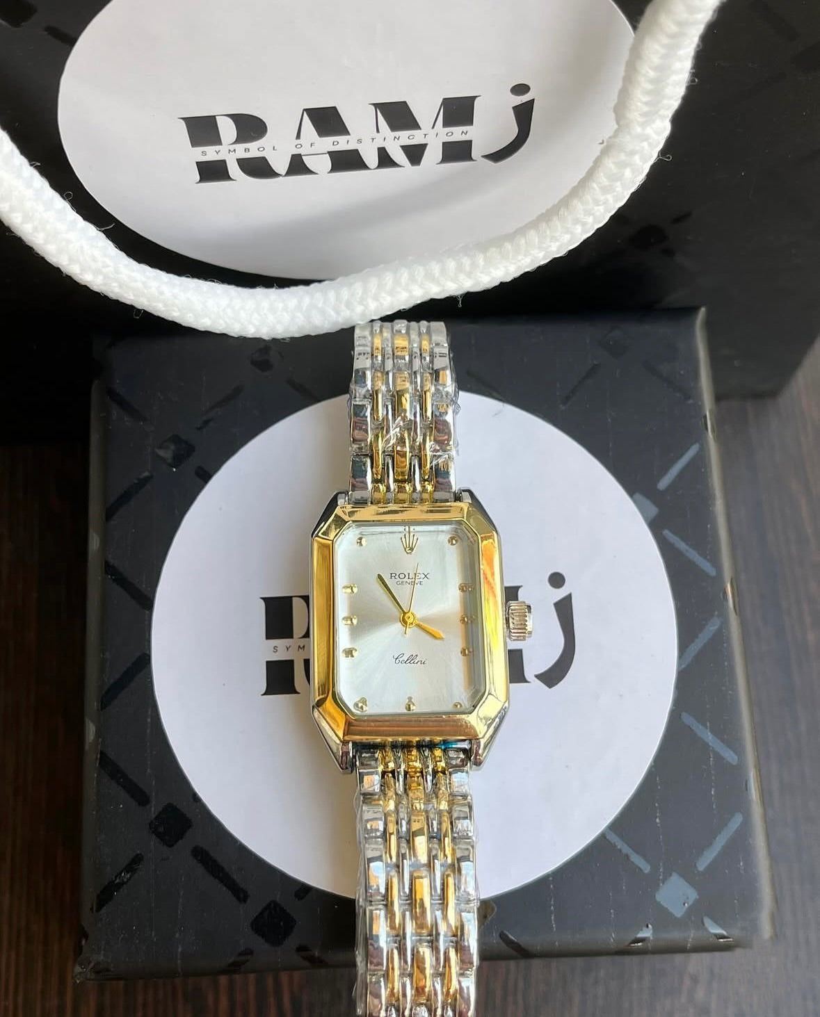 Rolex gold x silver hexa