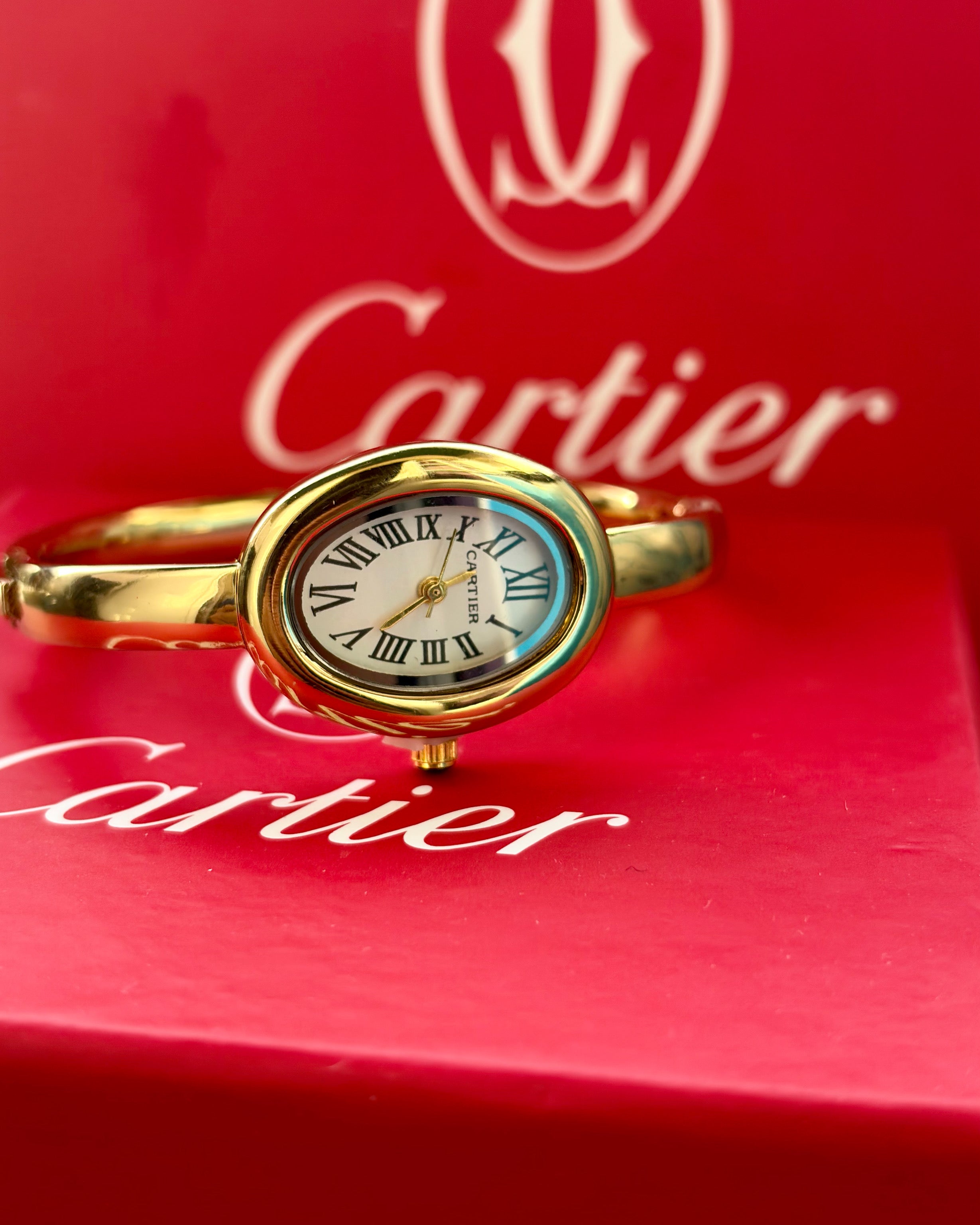 Cartier gold-hand (not blue)