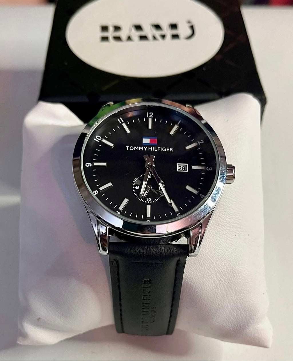 Tommy Hilfiger Leather watch