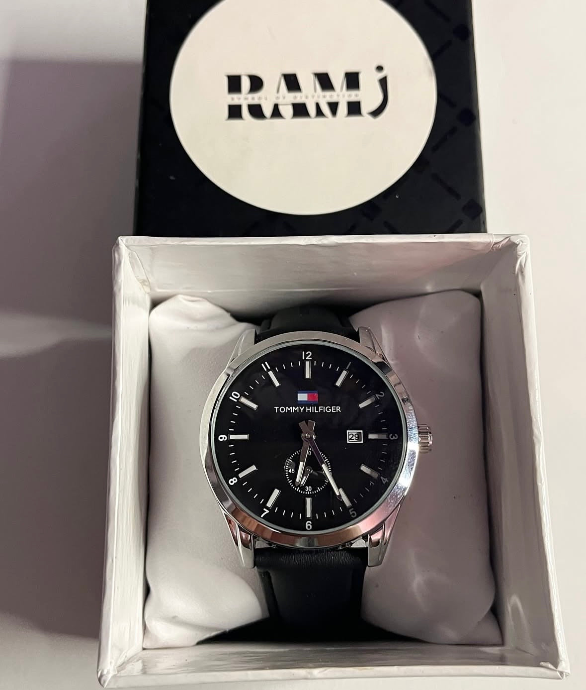 Tommy Hilfiger Leather watch