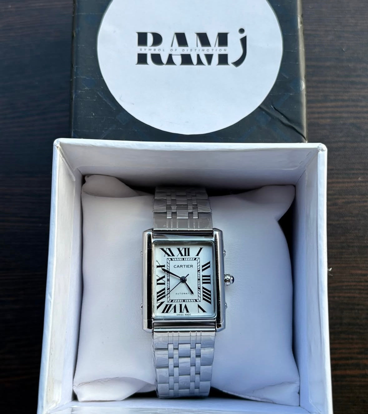 Cartier Tank Steel