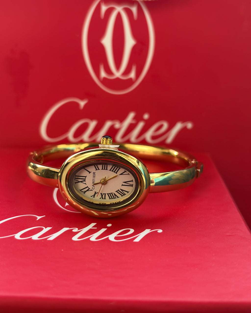 Cartier gold-hand (not blue)