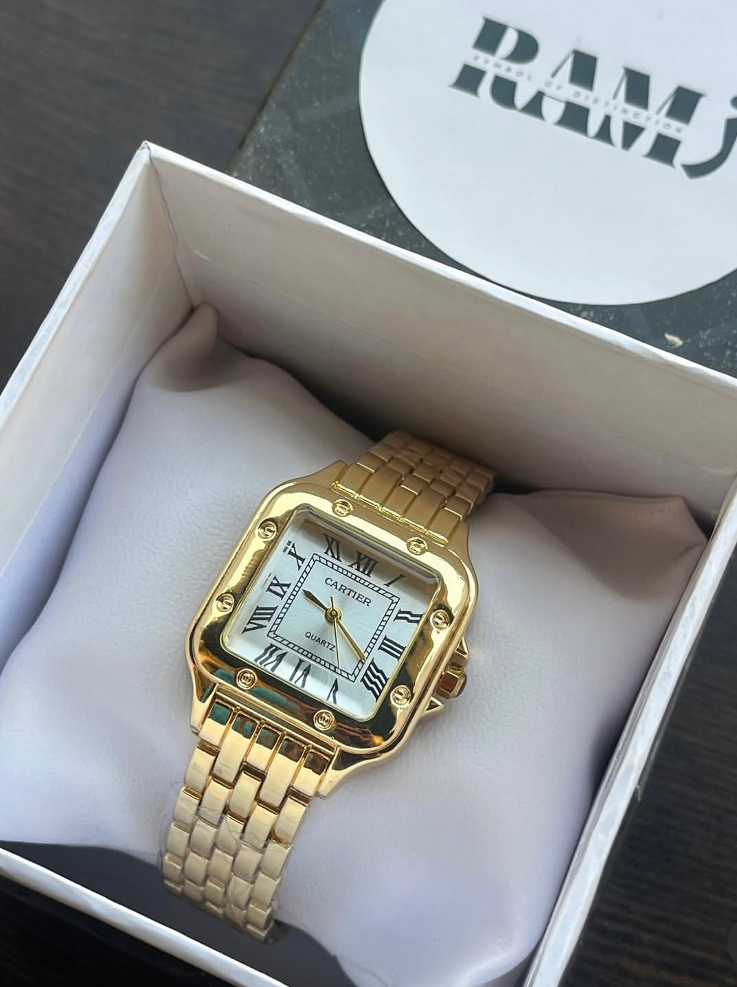 Female cartier gold