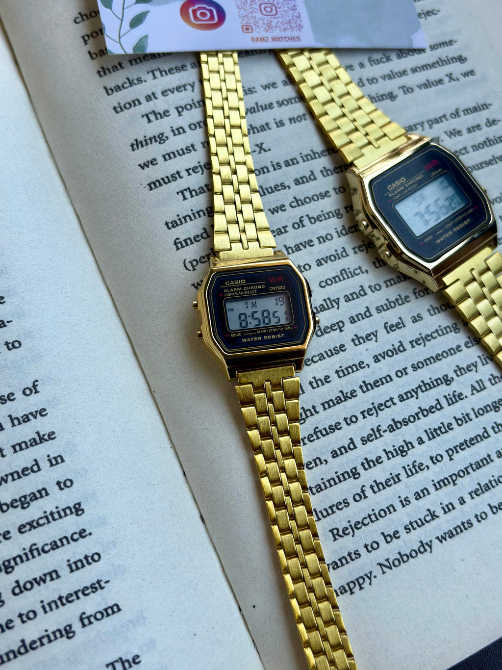 Casio mini gold